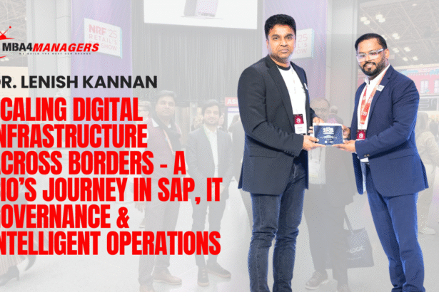 Dr. Lenish Kannan_ Scaling Digital Infrastructure Across Borders – A CIO’s Journey in SAP, IT Governance & Intelligent Operations